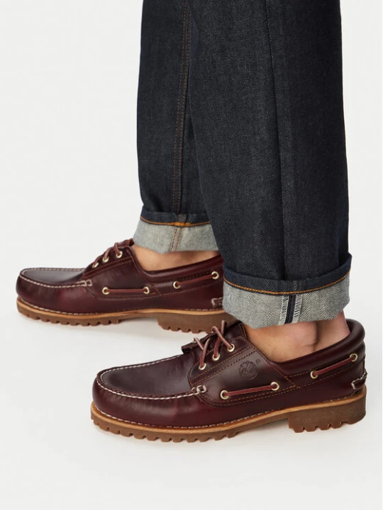 Zdjęcie produktu Mokasyny Timberland Authentics Boat 3 Eye Classic TB0500096481 Brązowy