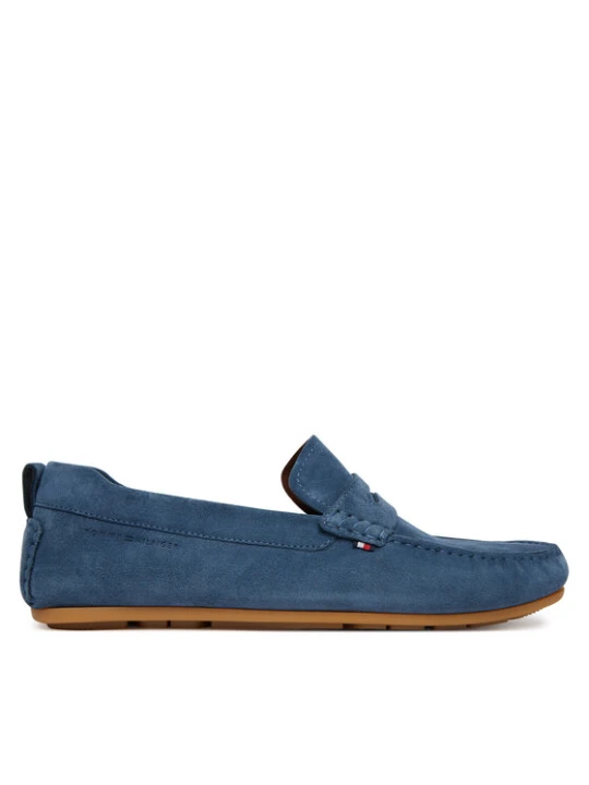 Zdjęcie produktu Mokasyny Tommy Hilfiger Core Hilfiegr Suede Driver FM0FM05789 Niebieski