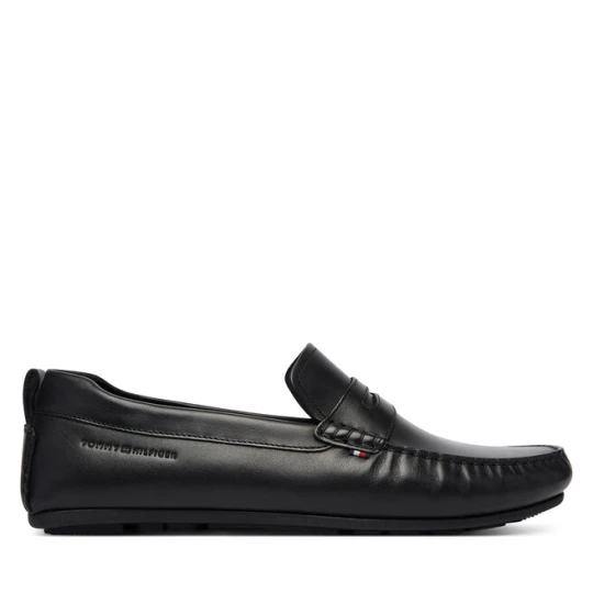 Zdjęcie produktu Mokasyny Tommy Hilfiger Core Hilfiger Leather Driver FM0FM05790 Czarny
