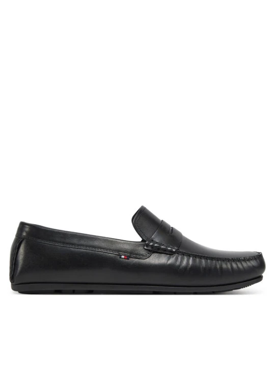 Zdjęcie produktu Mokasyny Tommy Hilfiger Corpoarte Hilfiger Lth Driver FM0FM04810 Czarny