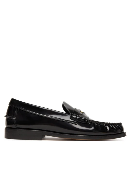 Zdjęcie produktu Mokasyny Tommy Hilfiger Hilfiger Penny Abrasivato FW0FW09257 Czarny