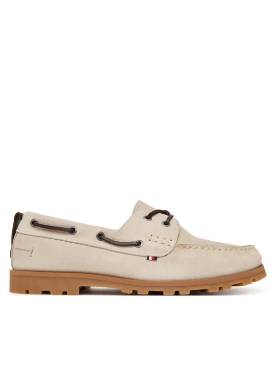 Zdjęcie produktu Mokasyny Tommy Hilfiger Light Sde FM0FM05747 Beżowy