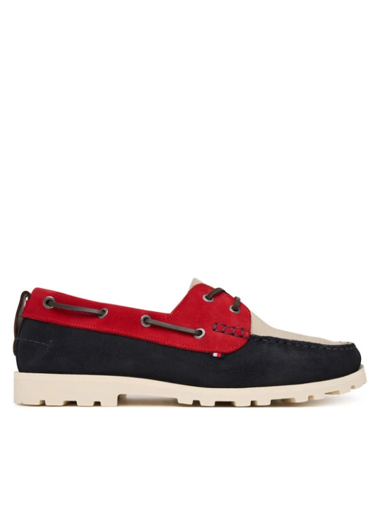 Zdjęcie produktu Mokasyny Tommy Hilfiger Light Sde FM0FM05747 Kolorowy