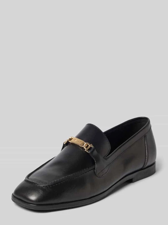 Zdjęcie produktu Loafers ze skóry Gant Czarny
