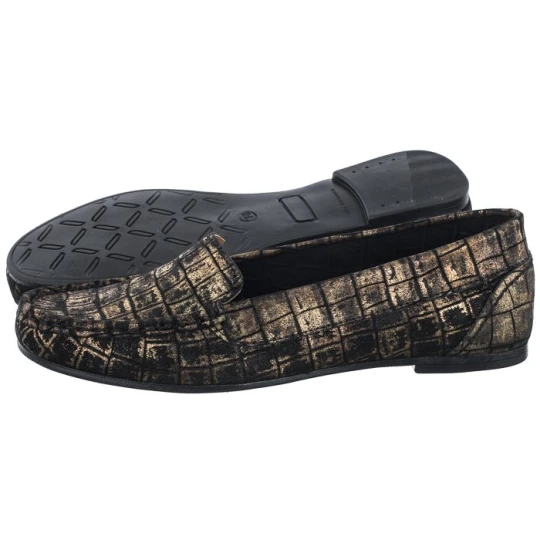 Zdjęcie produktu Mokasyny Złote 6926 Cayman 4091 Preto (FP56-a) Filipe