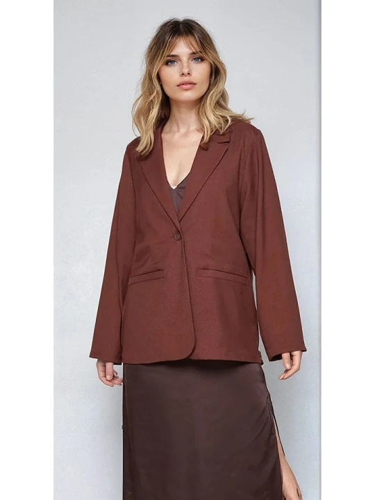 Zdjęcie produktu Monki Blezer w kolorze brązowym rozmiar: XS