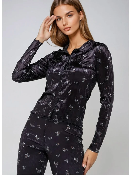 Zdjęcie produktu Monki Bluzka w kolorze czarnym rozmiar: L