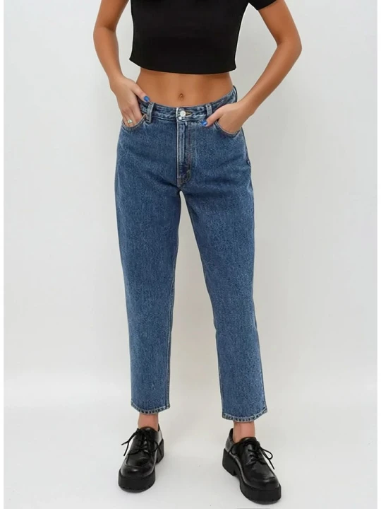 Zdjęcie produktu Monki Dżinsy - Regular fit - w kolorze niebieskim rozmiar: W24