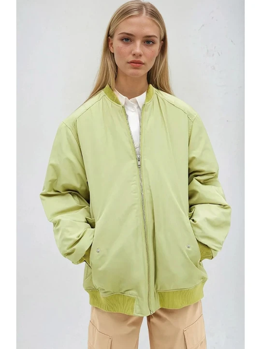 Zdjęcie produktu Monki Kurtka w kolorze zielonym rozmiar: L