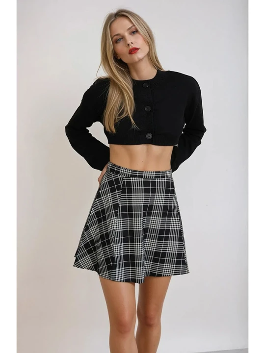 Zdjęcie produktu Monki Spódnica w kolorze czarnym rozmiar: 36