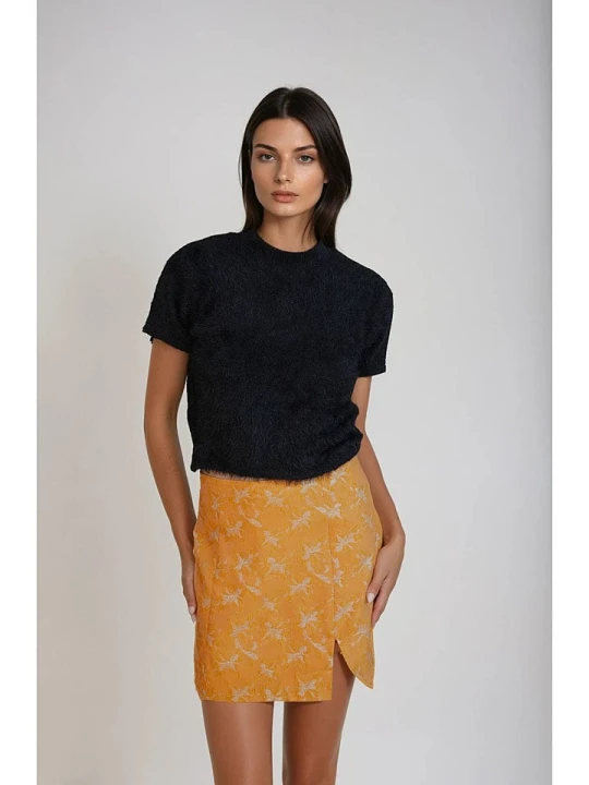 Zdjęcie produktu Monki Spódnica w kolorze pomarańczowym rozmiar: 42