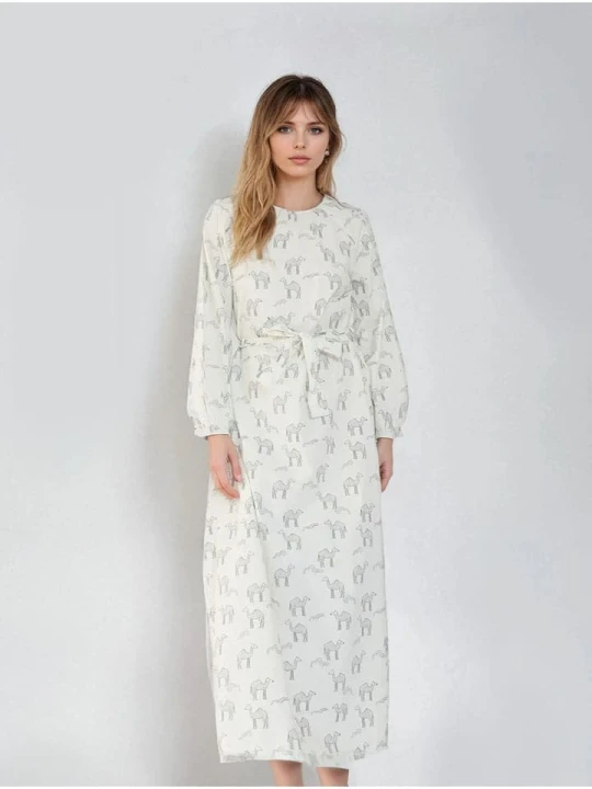 Zdjęcie produktu Monki Sukienka w kolorze biało-czarnym rozmiar: L