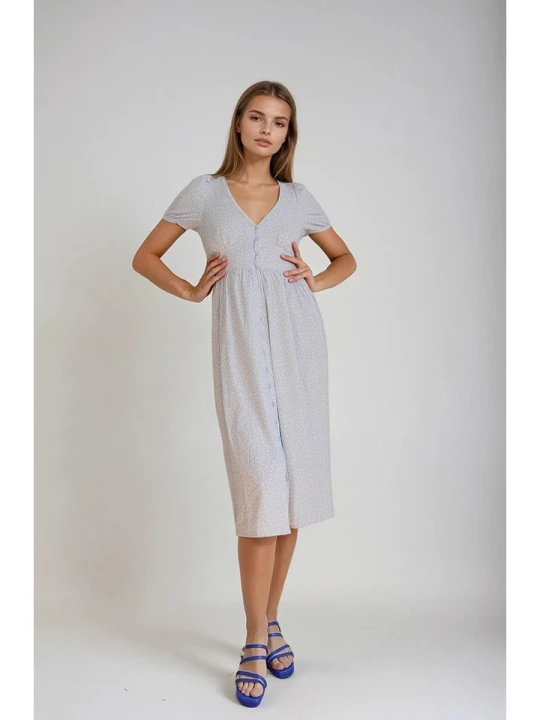Zdjęcie produktu Monki Sukienka w kolorze błękitnym rozmiar: 38