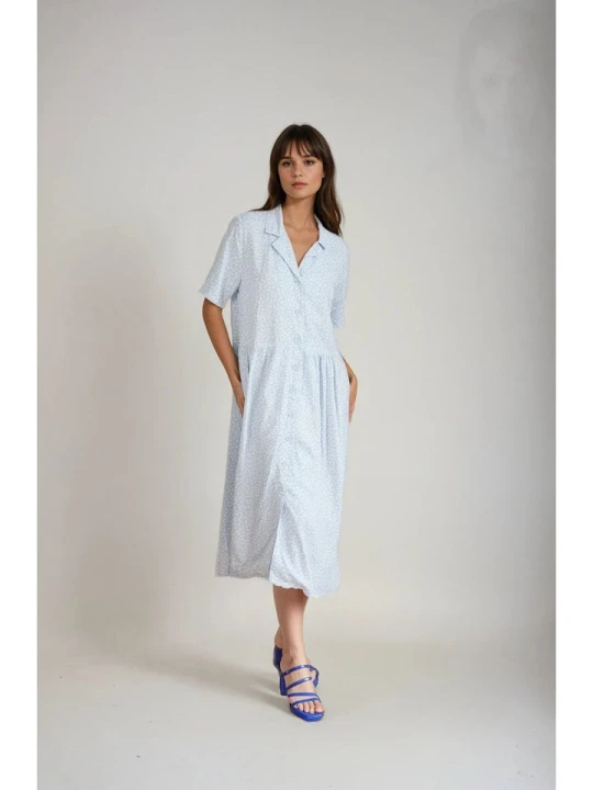 Zdjęcie produktu Monki Sukienka w kolorze błękitnym rozmiar: XL