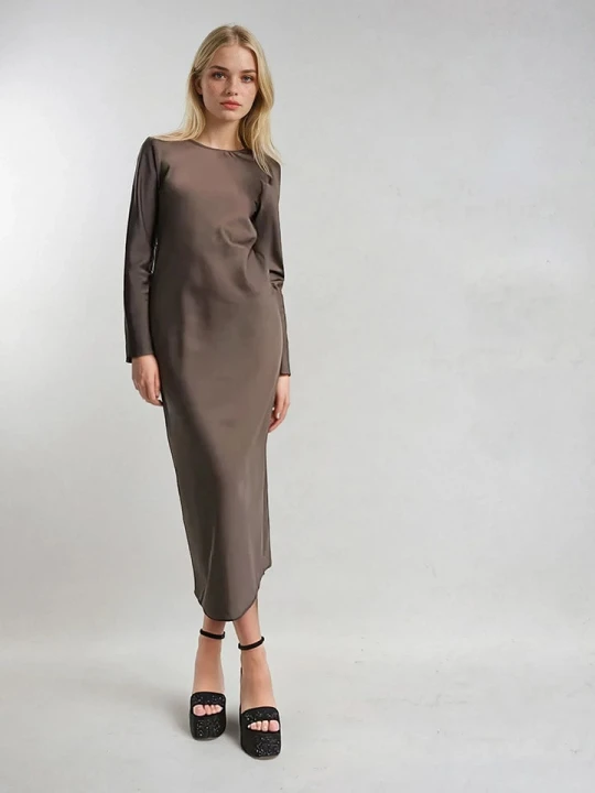 Zdjęcie produktu Monki Sukienka w kolorze brązowym rozmiar: 32