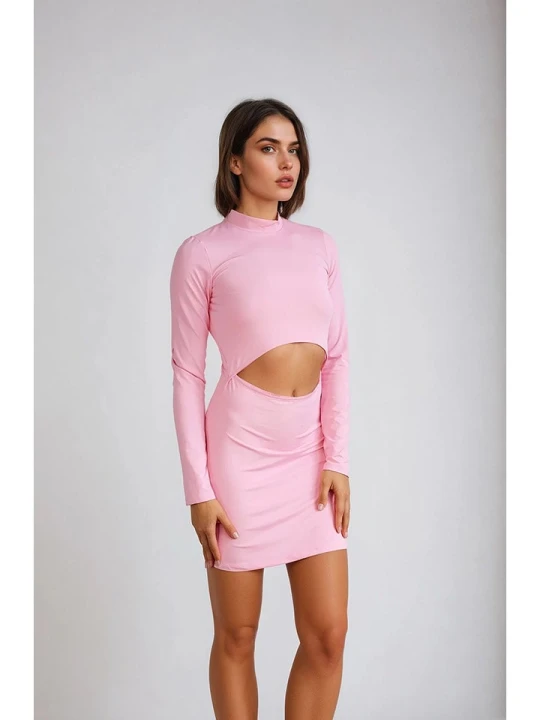 Zdjęcie produktu Monki Sukienka w kolorze jasnoróżowym rozmiar: M