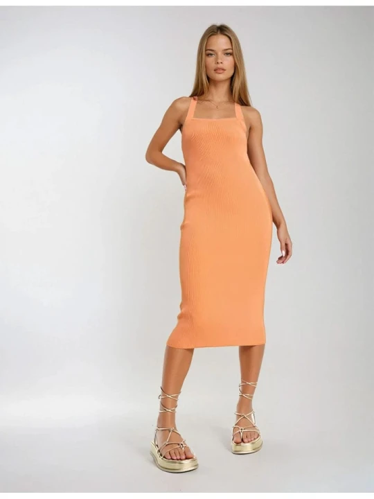 Zdjęcie produktu Monki Sukienka w kolorze pomarańczowym rozmiar: XL