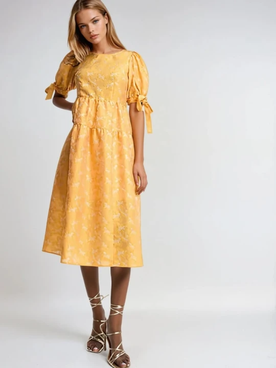 Zdjęcie produktu Monki Sukienka w kolorze pomarańczowym rozmiar: M