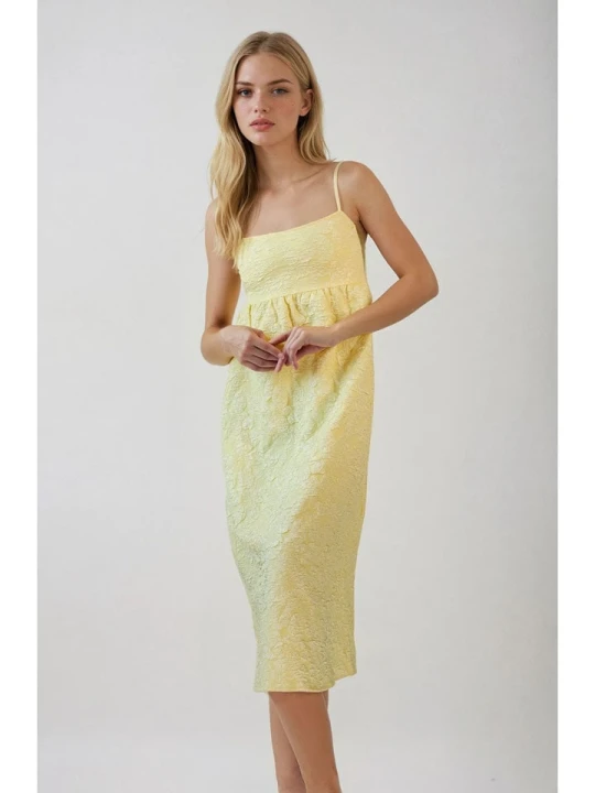 Zdjęcie produktu Monki Sukienka w kolorze żółtym rozmiar: 42
