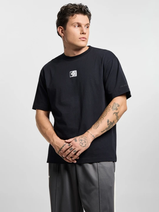 Zdjęcie produktu Mono ST t-shirt regular męski czarny Klasyk