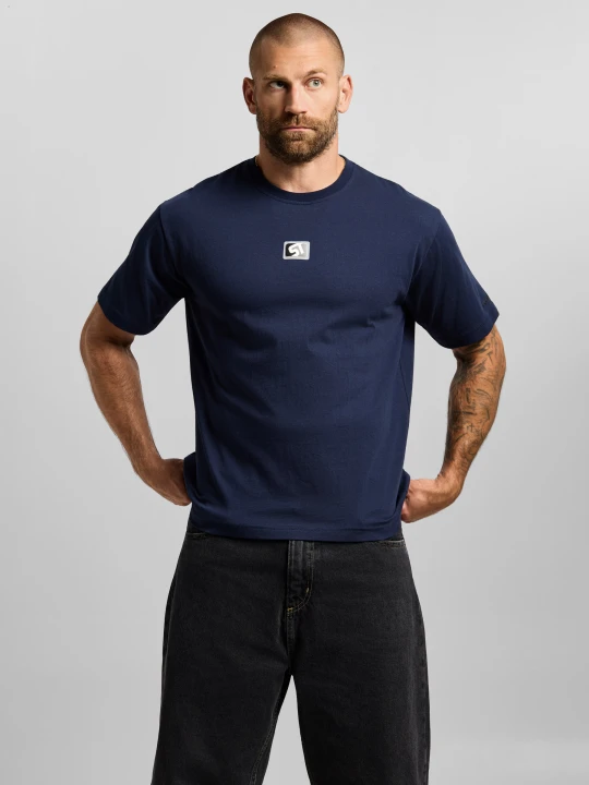 Zdjęcie produktu Mono ST t-shirt regular męski granatowy PROSTO.