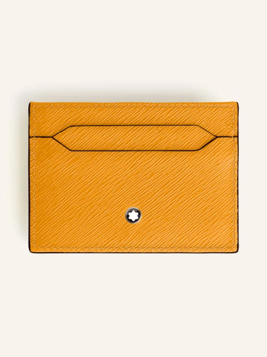 Zdjęcie produktu Montblanc Etui Na Karty Saffiano Sartorial gelb CIEMNOŻÓŁTY