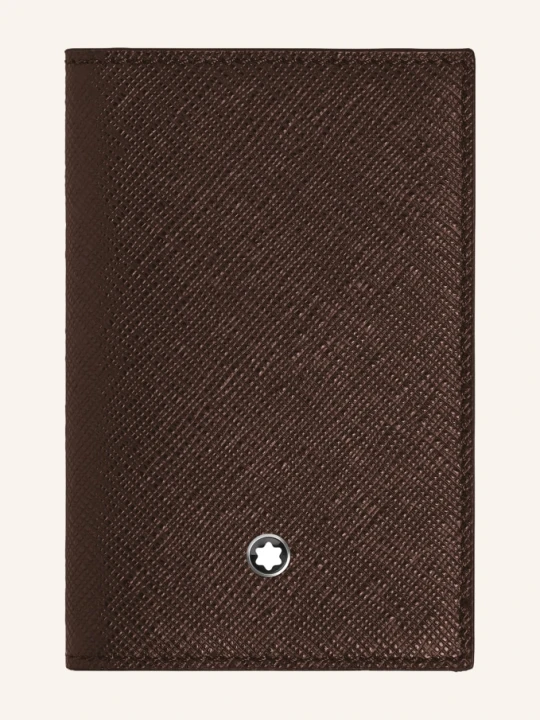 Zdjęcie produktu Montblanc Etui Na Karty Saffiano Sartorial schwarz CIEMNOBRĄZOWY