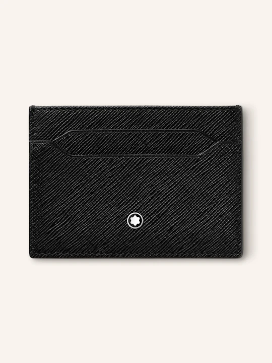 Zdjęcie produktu Montblanc Etui Na Karty Ze Skóry Saffiano Sartorial schwarz CZARNY