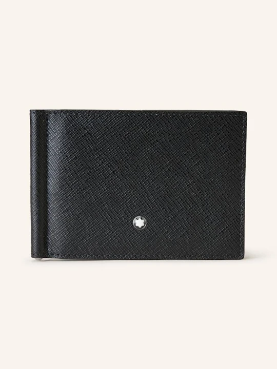 Zdjęcie produktu Montblanc Etui Na Karty Ze Skóry Saffiano Sartorial schwarz CZARNY