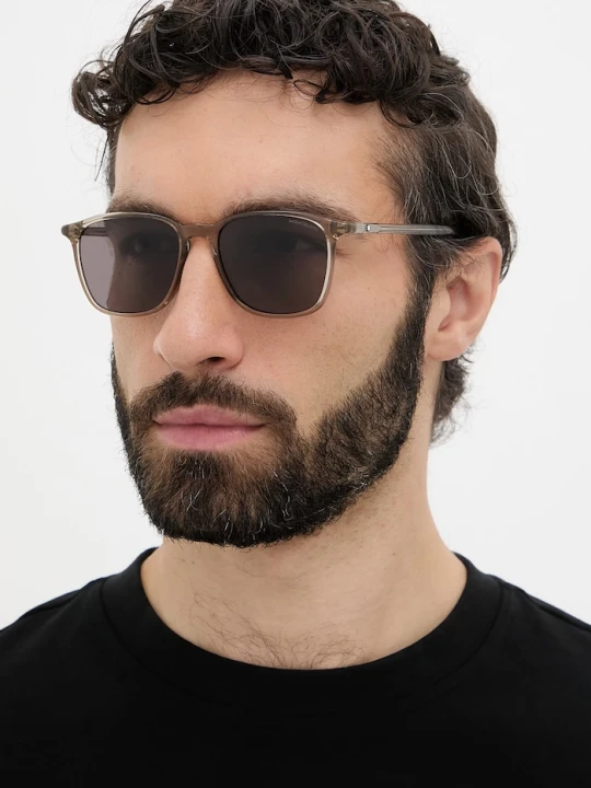 Zdjęcie produktu Montblanc okulary przeciwsłoneczne męskie beżowy