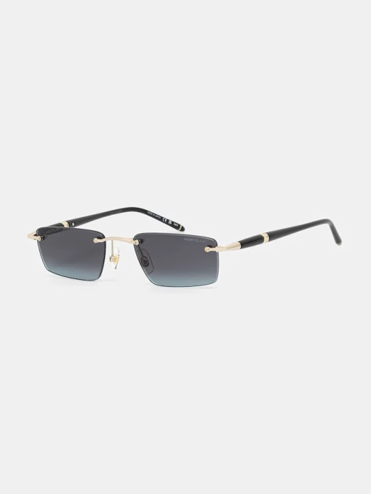Zdjęcie produktu Montblanc okulary przeciwsłoneczne męskie złoty