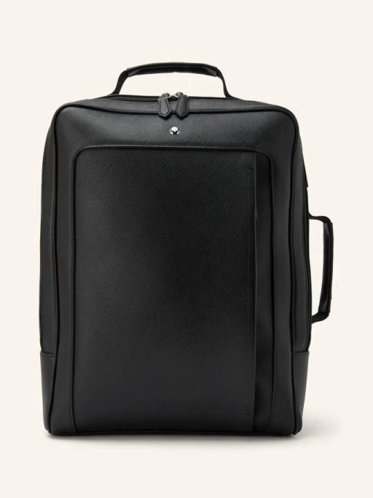 Zdjęcie produktu Montblanc Plecak Companion Z Materiału Saffiano Z Przegrodą Na Laptopa schwarz CZARNY