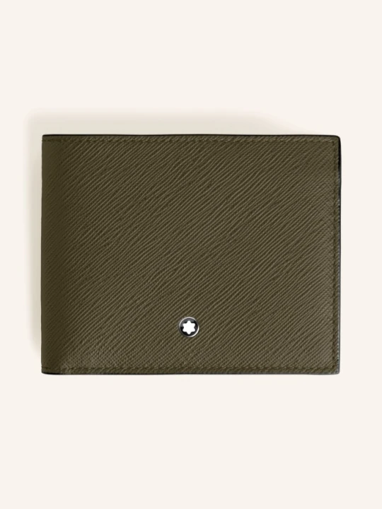 Zdjęcie produktu Montblanc Portfel Saffiano Sartorial gruen OLIWKOWY