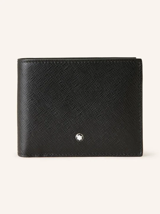 Zdjęcie produktu Montblanc Portfel Ze Skóry Saffiano Sartorial schwarz CZARNY