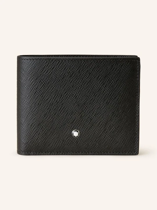 Zdjęcie produktu Montblanc Portfel Ze Skóry Saffiano Sartorial schwarz CZARNY