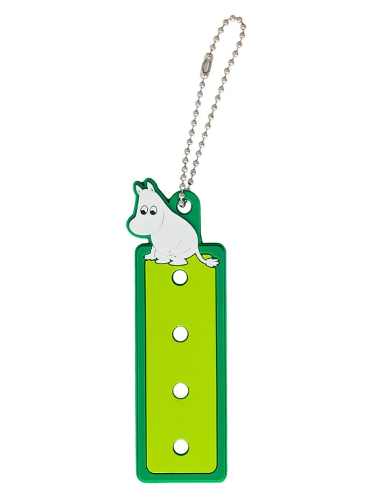 Zdjęcie produktu Moomin Brelok "Moomintroll" w kolorze zielonym do kluczy - dł. 12 cm rozmiar: onesize