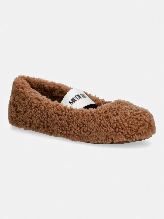 Zdjęcie produktu Moon Boot baleriny MB SHEARLING BALLERINA brązowy