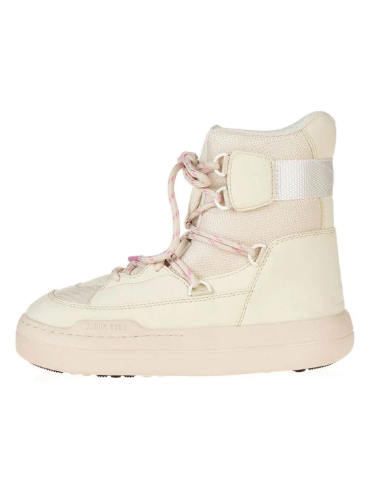 Zdjęcie produktu Moon Boot Botki "Park Sneaker Boot" w kolorze kremowym rozmiar: 40