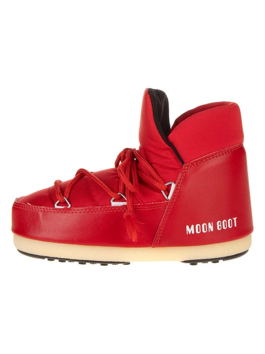 Zdjęcie produktu Moon Boot Botki zimowe "EVX Pumps Nylon" w kolorze czerwonym rozmiar: 39/40