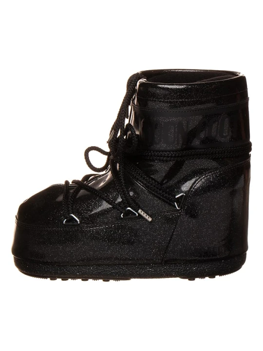 Zdjęcie produktu Moon Boot Botki zimowe "Icon" w kolorze czarnym rozmiar: 39-41