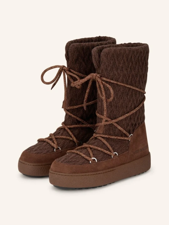 Zdjęcie produktu Moon Boot Buty Moon Boots Ltrack braun CIEMNOBRĄZOWY