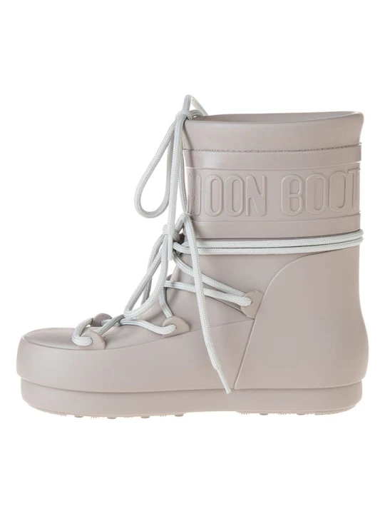 Zdjęcie produktu Moon Boot Kalosze "Low" w kolorze szarym rozmiar: 37-38