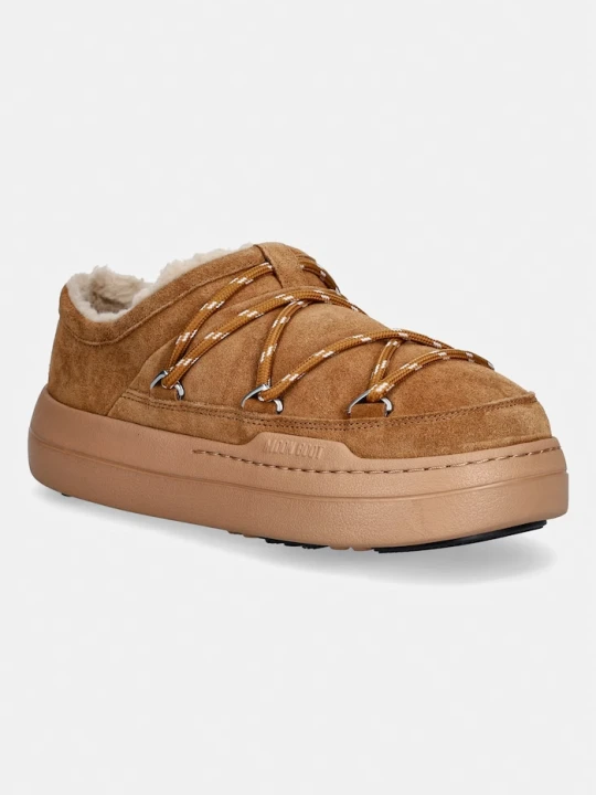 Zdjęcie produktu Moon Boot kapcie zamszowe MB PARK SLIPPER brązowy