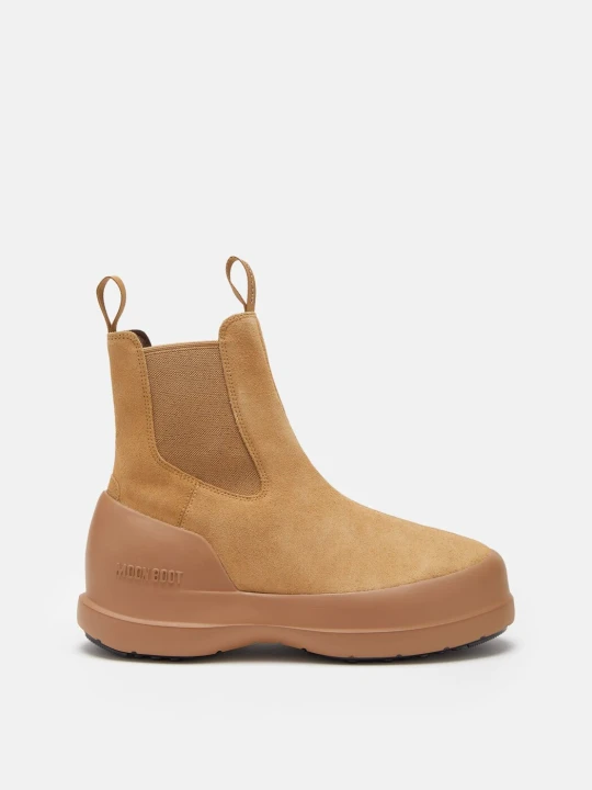 Zdjęcie produktu Moon Boot LUNA CHELSEA SUEDE Sztyblety damskie Brązowy