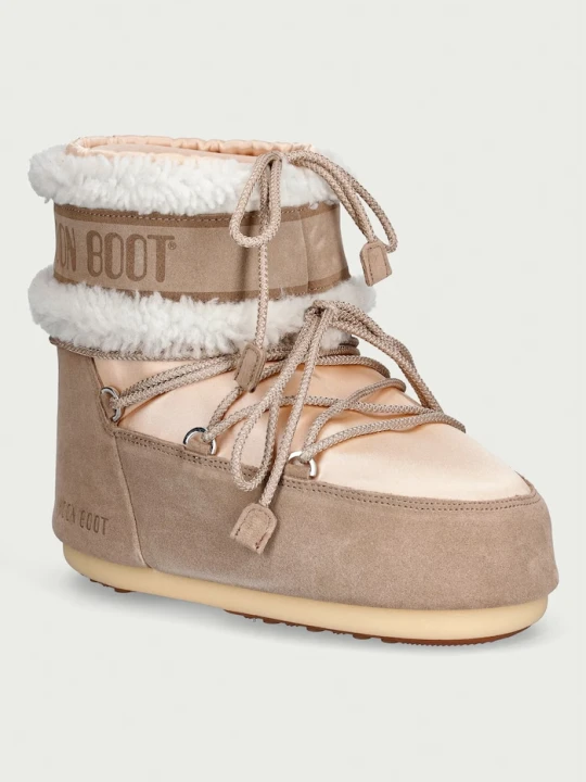 Zdjęcie produktu Moon Boot MB ICON LOW PEARLY PLUS śniegowce damskie beżowy