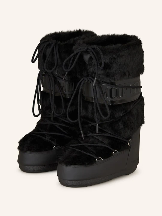 Zdjęcie produktu Moon Boot Moon Boots Icon Faux Fur schwarz CZARNY