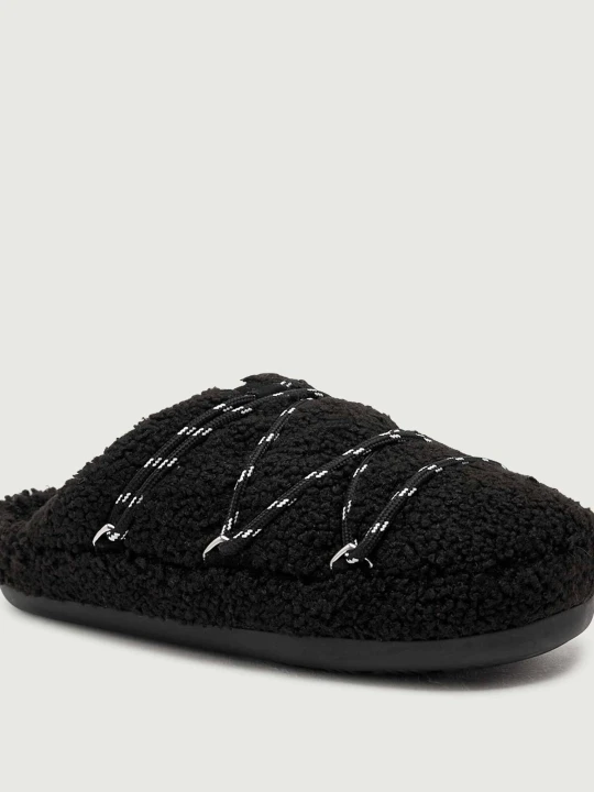 Zdjęcie produktu Moon Boot Mule MB TEDDY SLIPPER | shearling czarny