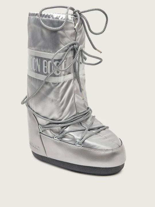 Zdjęcie produktu Moon Boot Śniegowce Glance srebrny