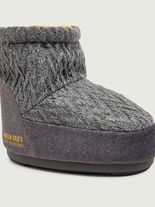 Zdjęcie produktu Moon Boot Śniegowce ICON LOW NOLACE KNIT | Moon Boot X Guest in Residence szary