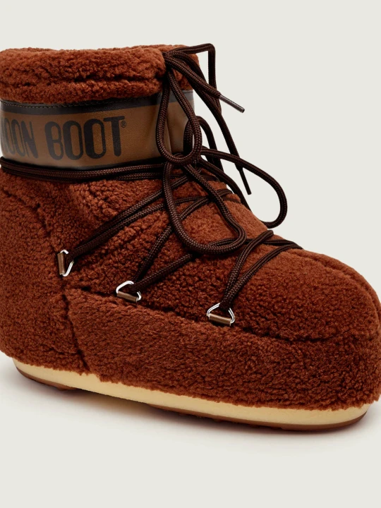 Zdjęcie produktu Moon Boot Śniegowce Icon Low | shearling brązowy